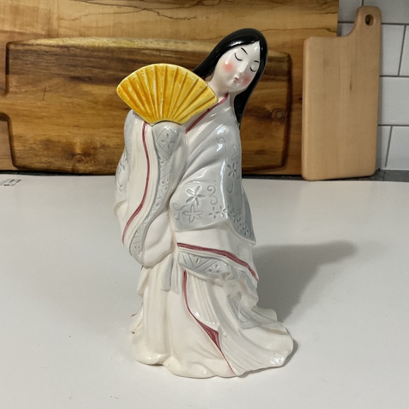 VTG Japanese Kabuki Sigma Tastesetter Lady Vase - Picture 1 of 7